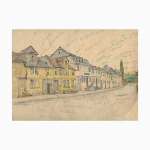 Philipp Mainz, 1813-1885, Aquarell