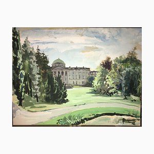 Schloss Wilhelmshöhe, Aquarell