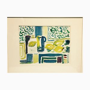 Theodor Reichart, Kitchen Still Life, 1958, Watercolor