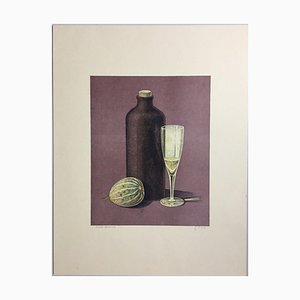 Günther Blau, Bottle Glass Pumpkin, 1976, Lithograph