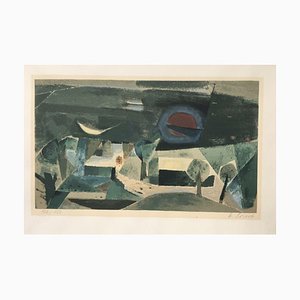 Lithographie Heribert Losert, Neunkirchen, 2002