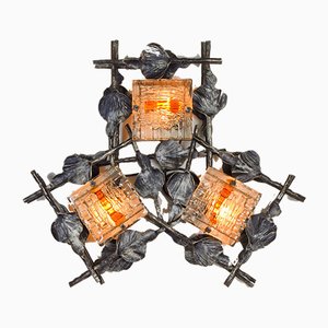 Wall Sculpture or Sconce from A+E Leuchte, 1970s