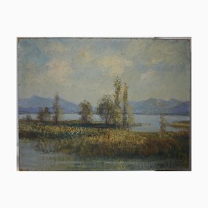 Hans Keller, Impressionist Landscape, 20th Century, Painting