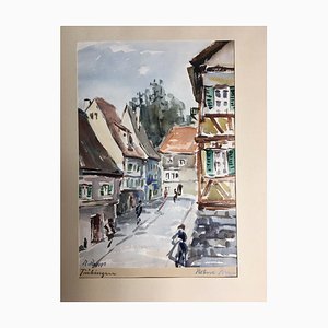 Tübingen Rapp Robert, Watercolor