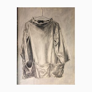 Lucia Schmidt-Makelis, Jacket on Hanger, Pencil Drawing