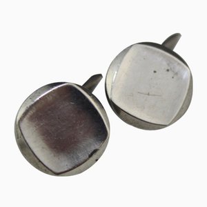 Silver Cufflinks from Württembergische Metallwaren Fabrik WMF, 1960s, Set of 2