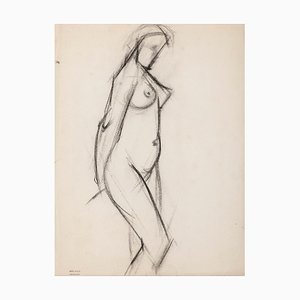 Jacques Arland, Desnudo, Drawing In Pencil, 1920