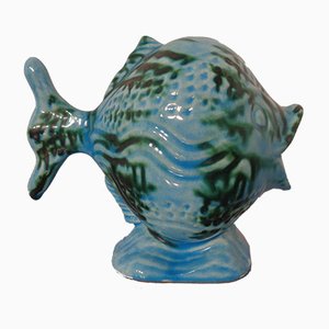 Hucha para peces de cerámica, años 70