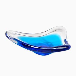 Clear Murano Glass Vide-Poche, 1960s