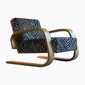 Model 400 Zebra Tank Chair by Alvar Aalto for Artek, 1970s