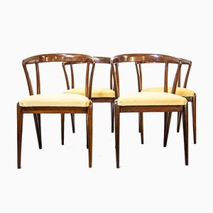 Chaises de Salon par Bertha Schaefer pour Singer & sons, 1950s, Set de 4