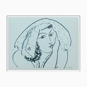 Henri Matisse (d'après), L'andalouse, 1943, Lithographie