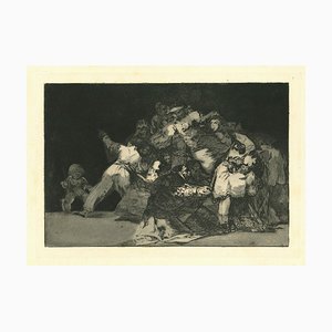 Francisco Goya, Disparate General, 1875, Gravure à l'Eau forte