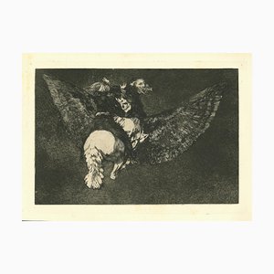 Francisco Goya, Disparate Volante, 1875, Aguafuerte