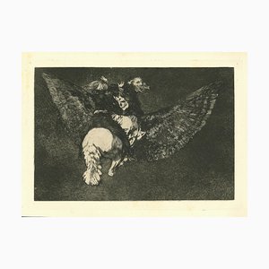 Francisco Goya, Disparate Volante, 1875, Gravure