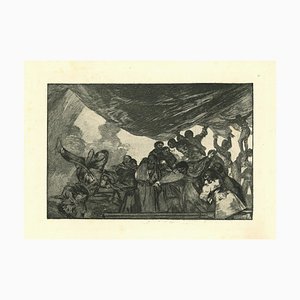Francisco Goya, Disparate Claro, 1875, Etching