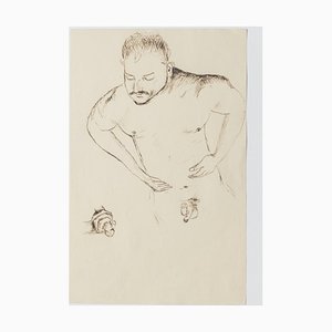 Figuren Studien, 20. Jahrhundert, China Tusche Zeichnung