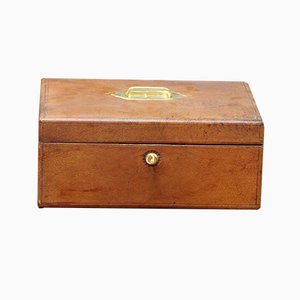 Leder Reisekoffer von Lave J. Braman, 1920er