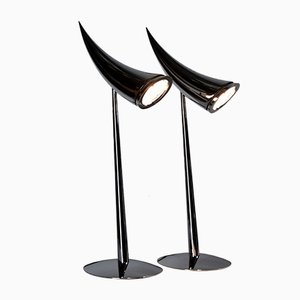 Lampade da tavolo Ara di Philippe Starck per Flos, 1988, set di 2