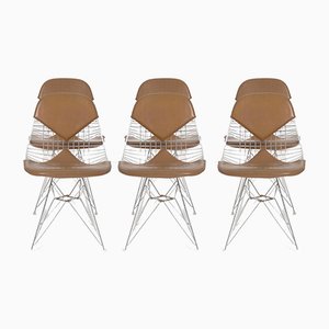 DKR Draht Bikini Stühle von Charles & Ray Eames für Herman Miller, 1960er, 6er Set