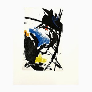 Jean Miotte, Abstract Composition, 1998, Radierung