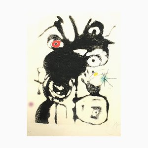 Joan Miro, Espriu, 1975, Gravure