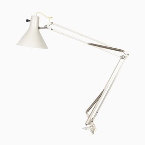Mid-Century White L-1 Model D Table Lamp from Luxo