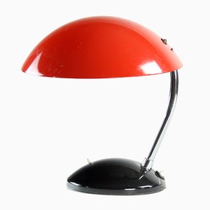 Mid-Century Czech Red 1964/1 Table Lamp from Drukov, 1964