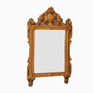 Specchio Regency in legno dorato, XVIII secolo