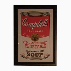 Andy Warhol für Bluegrass, Campbell's Old Fashioned Vegetable, 1989, Lithographie