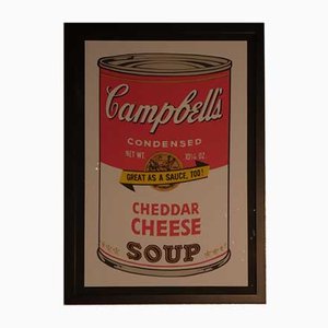 Andy Warhol for Bluegrass, Campbell's Cheddar Cheese, 1989, Lithography