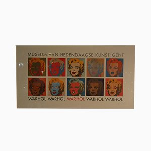 Poster Beeldrecth Amsterdam di Andy Warhol per Art Unlimited, 1989