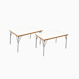 Industrial Model 531 Dining Tables by Wim Rietveld for Gispen, 1954, Set of 2