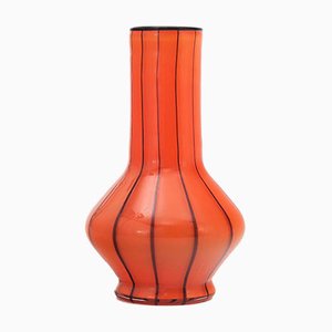 Antique Secessionist Tango Glass Vase by Michael Powolny for Loetz, 1915