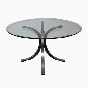 Mesa de comedor italiana de Osvaldo Borsani para Tecno, años 60