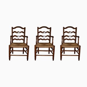 Fauteuils, Autriche, 1930s, Set de 3