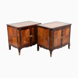 Antique Rosewood Louis XV Buffets, Set of 2