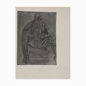 Anselmo Bucci, Military, Etching, 1917