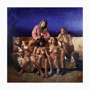 Javier Ruiz Pérez, Girls Are Warriors, Peinture