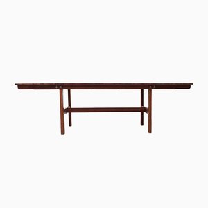 Danish Mid-Century Extendable Drop Leaf Dining Table by Peter Ole Schiønning for Niels Eilersen