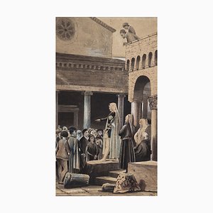 The Speech, Lithograph, 20. Jahrhundert