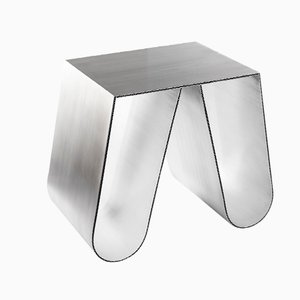 Table d'Appoint No Cardboard en Aluminium par Philipp Käfer