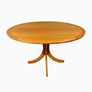 Table Basse Ovale en Frêne, 1960s