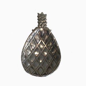 Silver Plated Pineapple Vide-Poche, France, 1970s