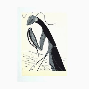 Felix Labisse, Mantis Religiosa, Screen Print, 1970s