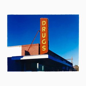 Drug Store ', Ely, Nevada - Nach der Gold Rush Serie - Pop Art Color Photo 2003
