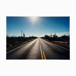 Road To Gunsight, Highway 86, Arizona - Amerikanische Landschaftsfarbfotografie 2001