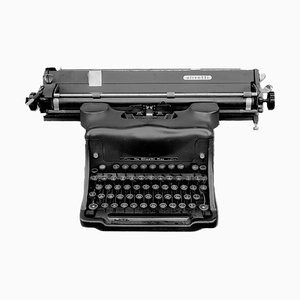 Orthochromatic Positive - Black & White Photography of A Typewriter 1987