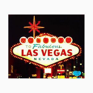 Welcome, Las Vegas, Nevada - Americana Pop Art Color Photography 2001