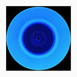 Vinyl Collection, Double B Side Blue, Pop Art Color Print, 2020